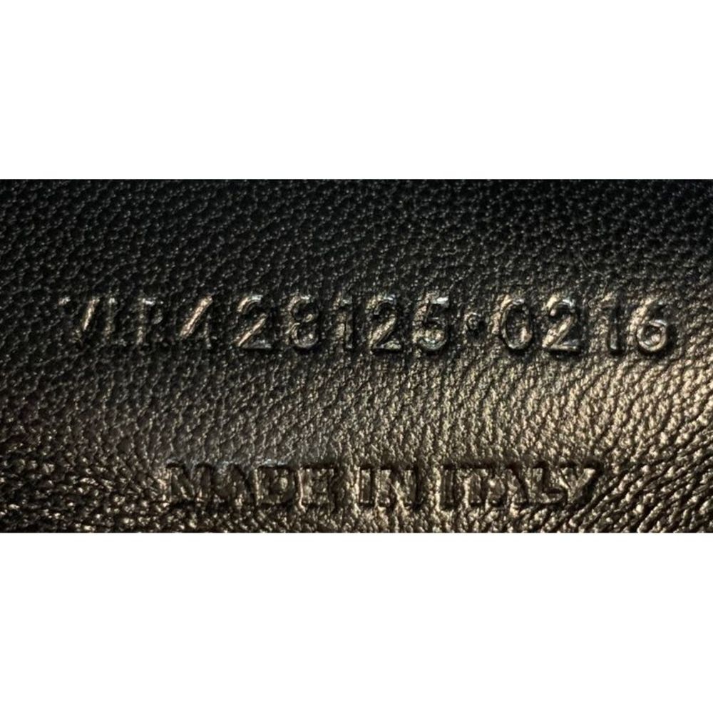 Saint Laurent Classic Monogram Envelope Satchel Matelasse Chevron Printed Fabric - Picture 7 of 7